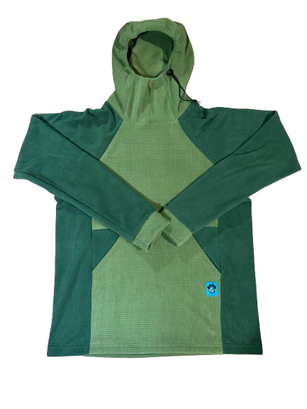 Peak Retriever Fleece Hood and Hat in Teal and Black Bundle Peak Retriever Fleecewear main image 2