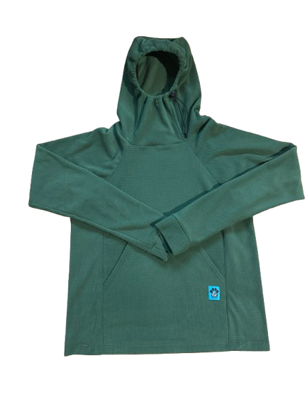 Peak Retriever Fleece Hood and Hat in Teal and Black Bundle Peak Retriever Fleecewear main image 3